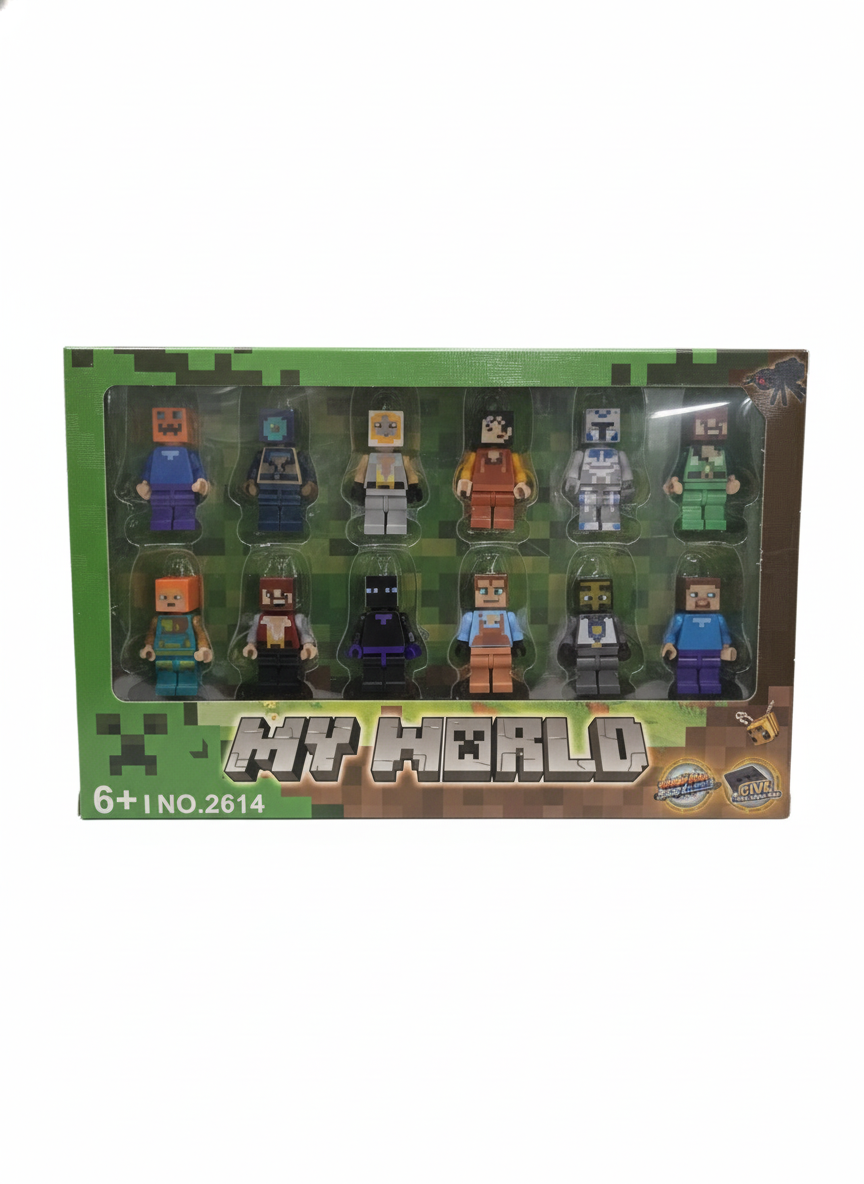 Set Figurica MY WORLD 12 komada - Blok Igracke Kolekcija