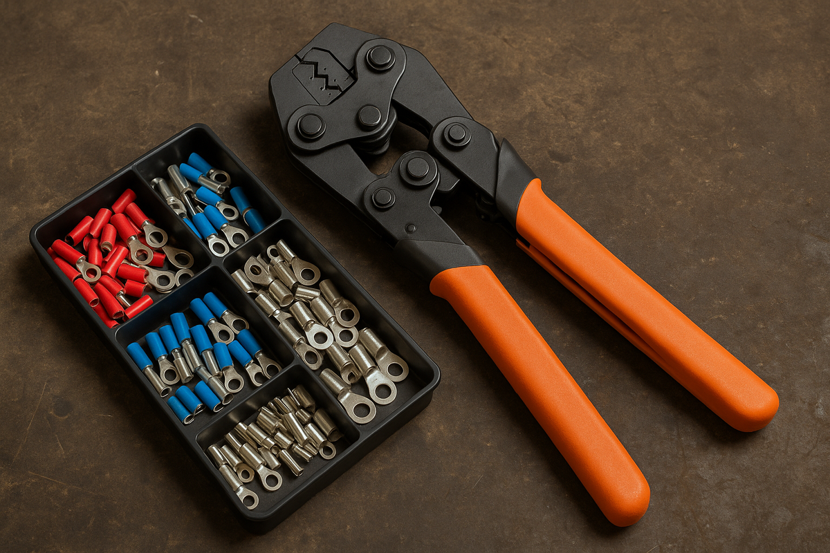 Industrijski Set Klešta za Krimpovanje - Heavy Duty Verzija