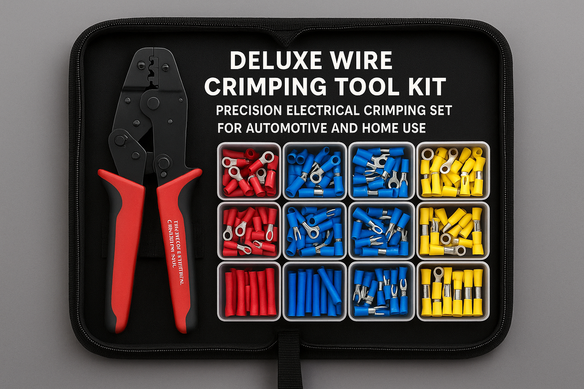 Deluxe Kit za Krimpovanje Žica - Automoto & kucna edicija