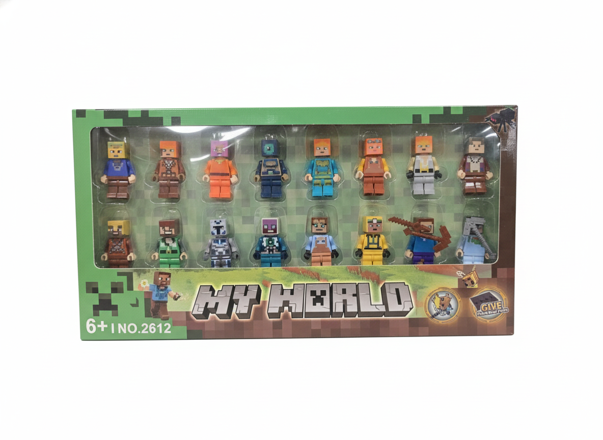 Set Figurica MY WORLD 16 komada - Blok Igracke Likovi