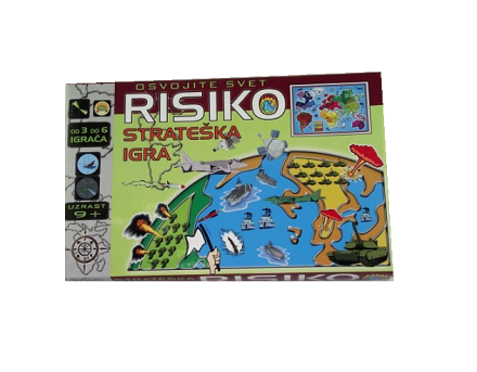 Strateška igra osvajanja teritorija na srpskom