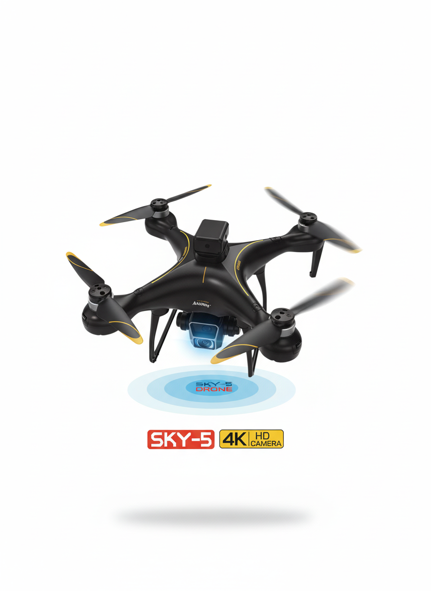 Dron SKY-5 sa 4K kamerom - Profesionalni kvadkopter