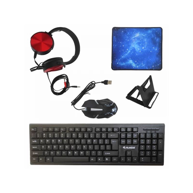 Gejmerski set K2100 sa pet delova opreme