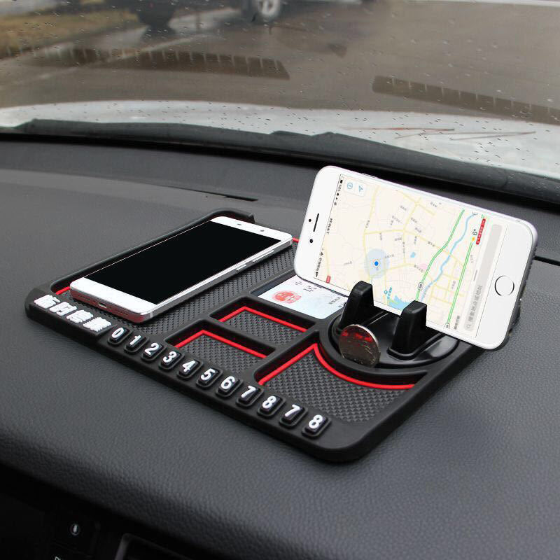 Silikonsko postolje za telefon 25 x 18 cm – crno – slika 6