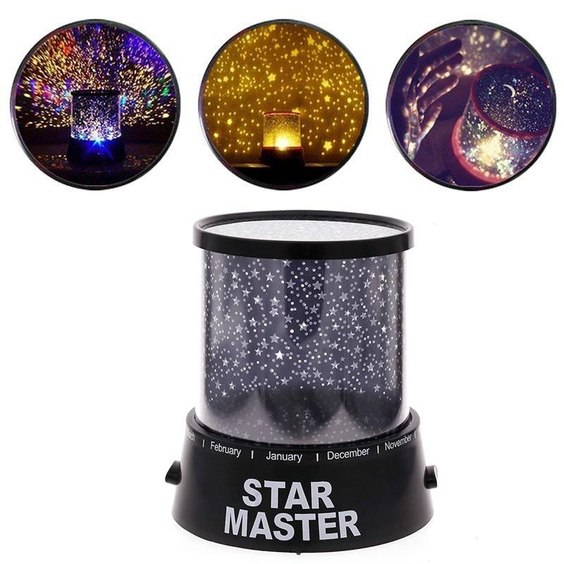 Noćna lampa projektor zvezdanih motiva