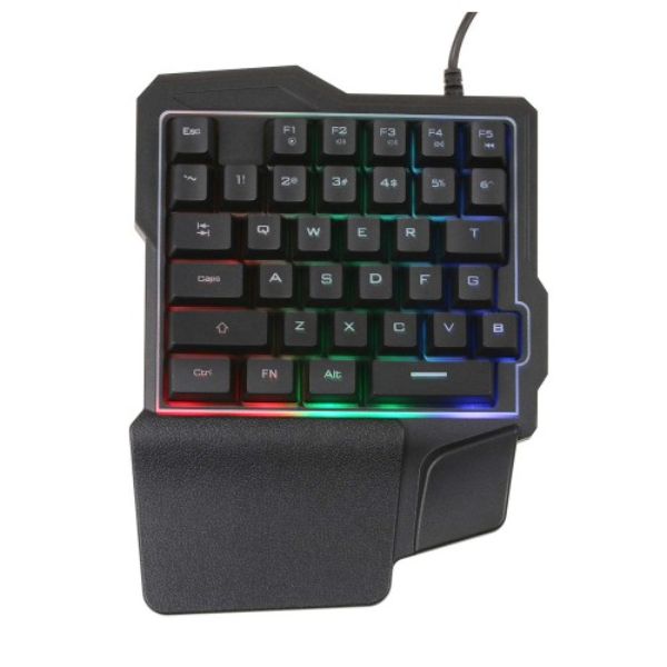 Jednoručna gejmerska tastatura LOGO
