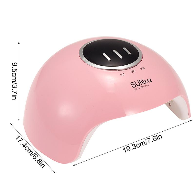 UV LED lampa za nokte 54 W — senzor i displej - slika 3