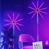 RGB LED traka u obliku vatrometa sa daljinskim i aplikacijom