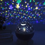 LED lampa projektor zvezdanog neba sa rotacijom
