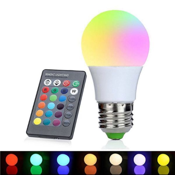 RGB LED sijalica sa daljinskim upravljačem – 8w