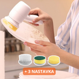 Bežična rotaciona četka za čišćenje sa 3 nastavka