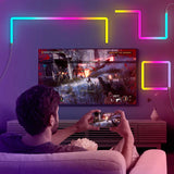 RGB LED štapovi za ambijentalno svetlo, 6 komada, 180 cm