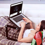 Sklopivi sto za laptop T8 sa kulerom i podlogom za miša