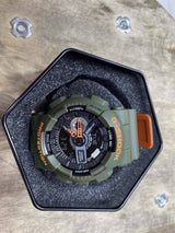 G-Shock GA110 u zelenoj boji sa dvostrukim prikazom