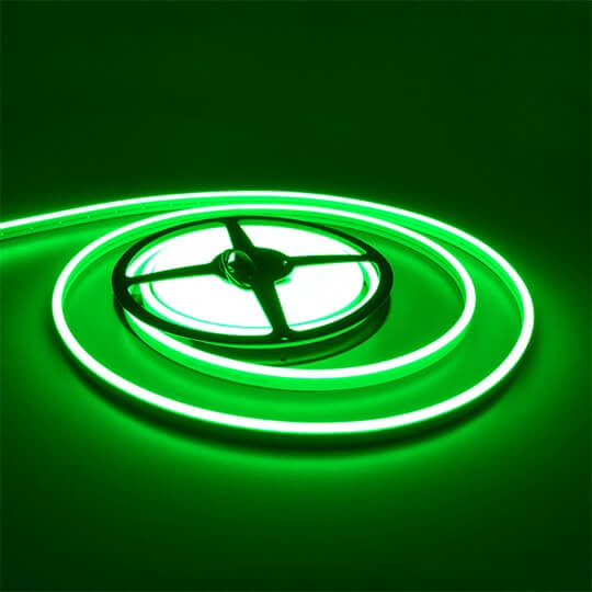 Neon LED traka 5 m zelena, IP65, silikonsko crevo