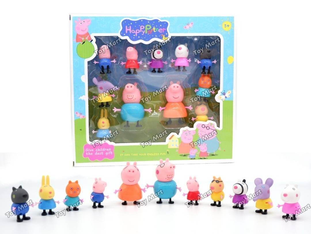 Set od 11 figurica porodice i drugara