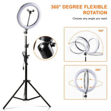 LED prsten 30 cm sa postoljem za sto