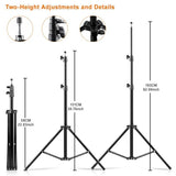 LED prsten 30 cm sa postoljem za sto