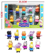 Set od 10 plastičnih figurica veselih drugara