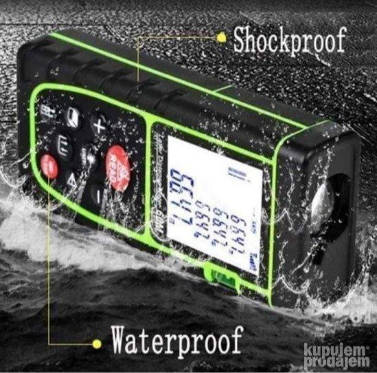 Laserski daljinomer do 40 m sa tačnošću 1 mm