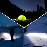 Crna PRODAVANI lampa sa LED svetlom