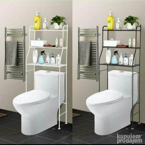 Polica iznad WC šolje 150x50x25 cm
