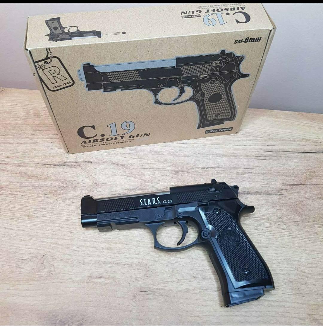 Airsoft replika pištolja C19 sa metalnim kućištem