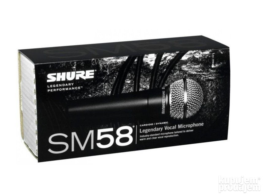Dinamički vokalni mikrofon SM58 replika, 50-15000 Hz
