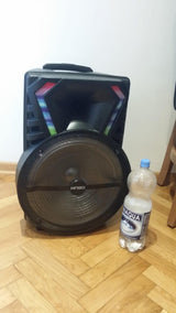 Karaoke zvučnik sa vuferom 40 cm i bežičnim mikrofonom