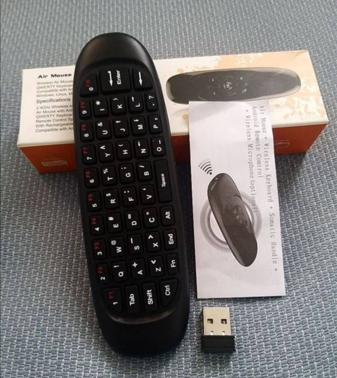 Bežični air miš sa tastaturom i daljinskim 3 u 1
