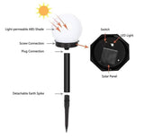 Solarne baštenske lampe 35,8 cm – set 4 komada IP65