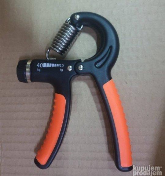 Podesivi grip za jačanje šaka od 10 do 40 kg