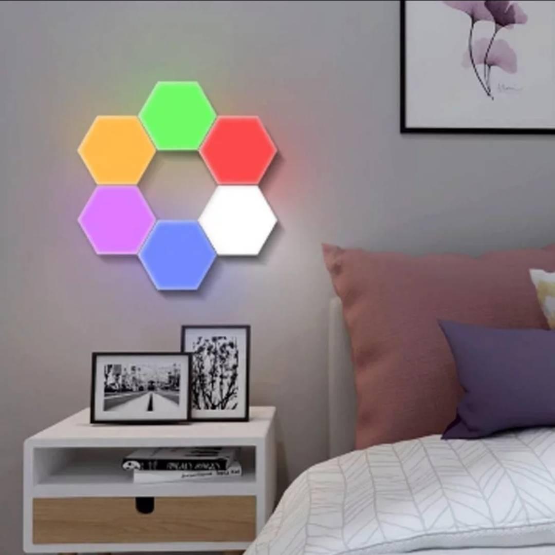 Šestougaoni LED paneli na dodir sa magnetima