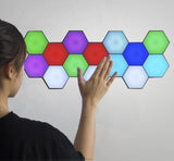 Šestougaoni LED paneli na dodir sa magnetima