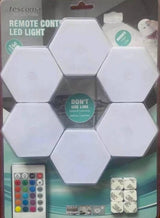 Šestougaoni LED paneli na dodir sa magnetima