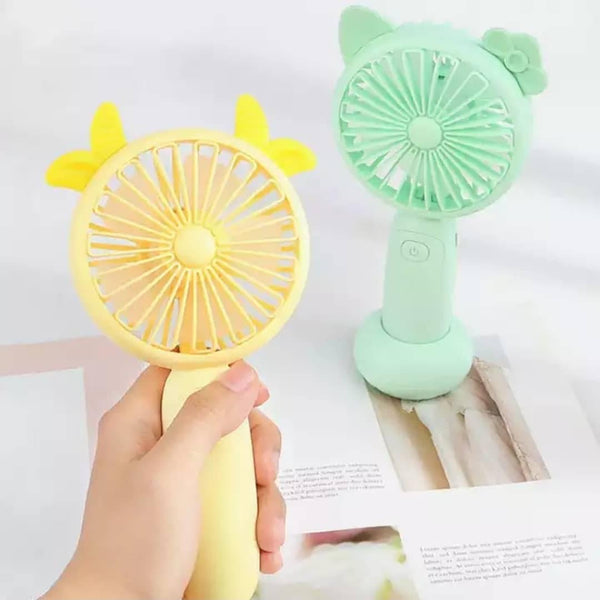 Mini ručni ventilator sa 3 brzine i postoljem