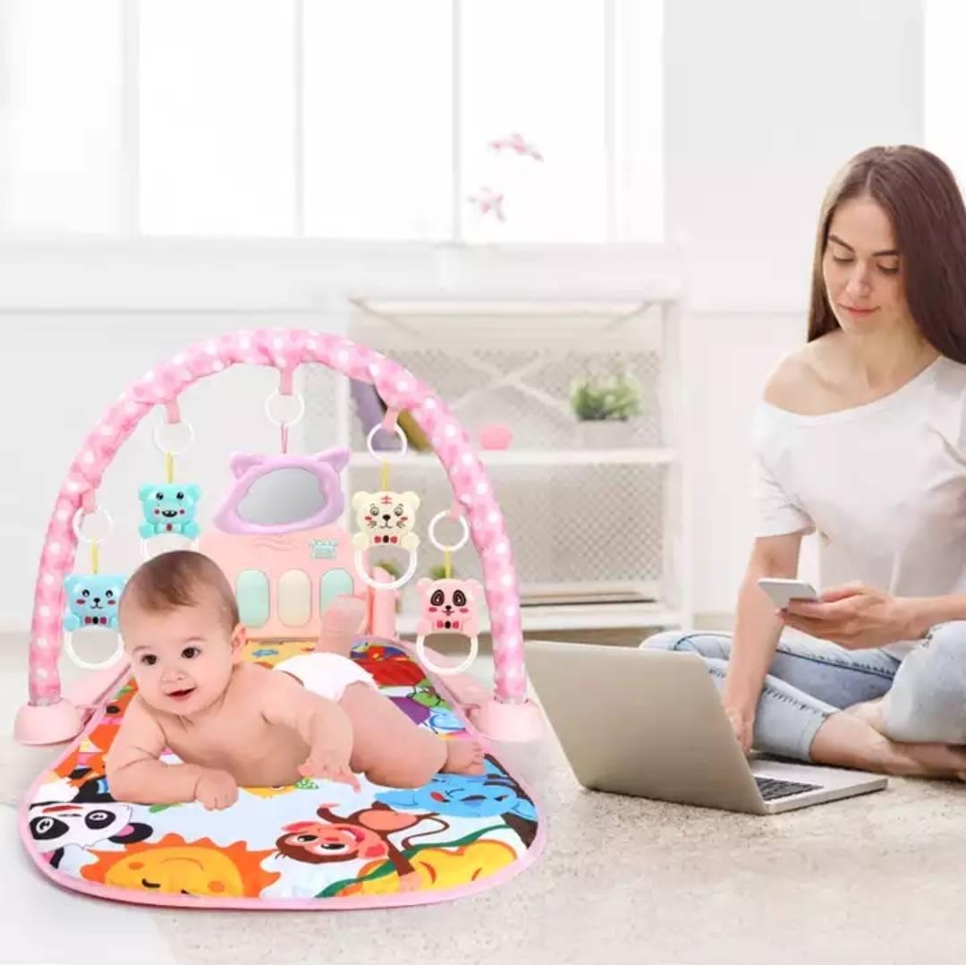 Muzička ležaljka za bebe 50x36,5 cm sa klavirom