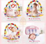 Bebi ležaljka sa klavirom koji pokreću nožice