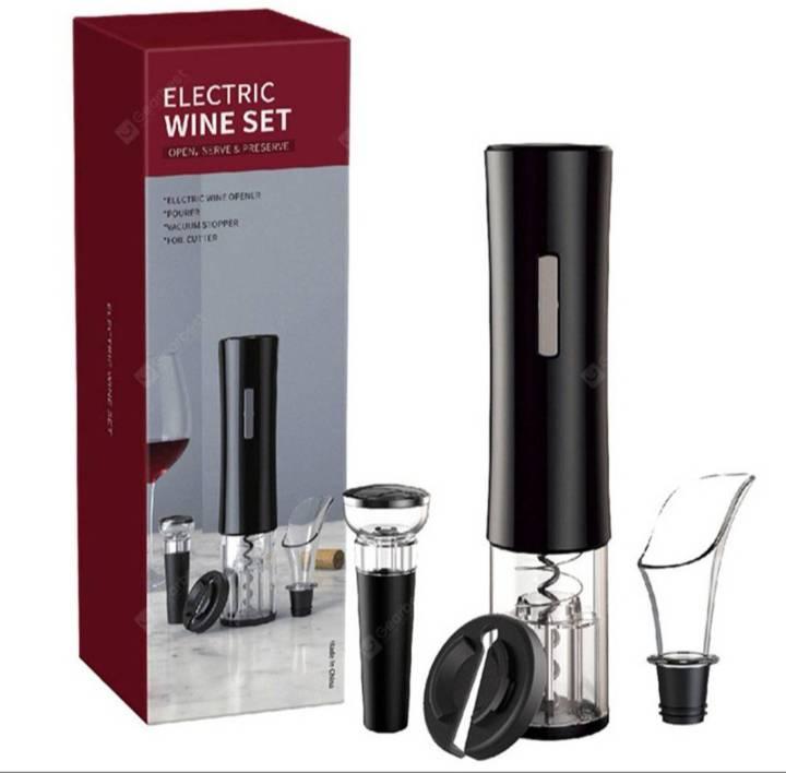 Električni otvarač za vino sa rezačem folije