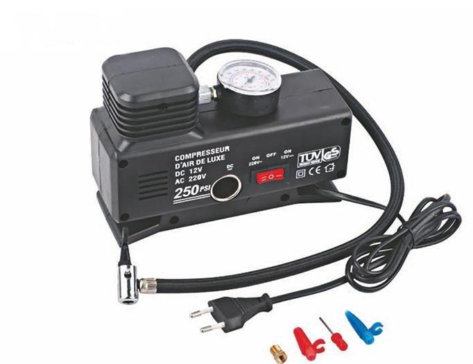 Kompresor sa manometrom za 12 V i 220 V