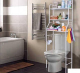 Stalak iznad WC šolje na tri nivoa, 47 x 25 x 150 cm