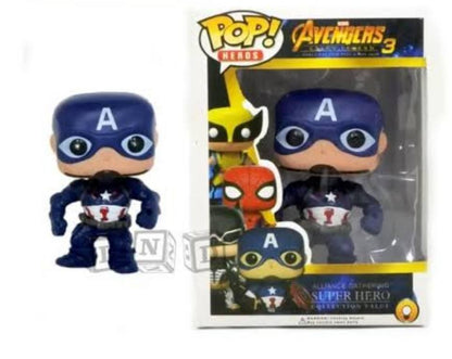 Pop heros figurica Captian American - Pop heros figurica Captian American