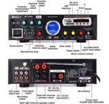 Bluetooth pojačalo BT-339A sa 2 ulaza za mikrofon