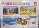 Magnetne kocke, edukativni set od 36 delova