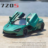 Metalni autić McLaren zeleni, dužina 16 cm, sa zvukom