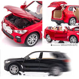 Metalni BMW X5 crni, razmera 1:32, do 15 cm