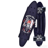 Pennyboard crni 60 cm sa svetlećim gumenim točkovima