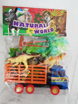 Kamion za transport sa figurama dinosaurusa
