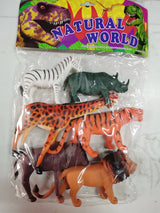 Set figura divljih životinja, šest komada do 15 cm