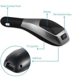 FM transmiter X6 sa Bluetooth handsfree, 12-24 V